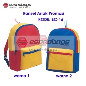 Tas Ransel Sekolah Anak Promosi Kode BC16