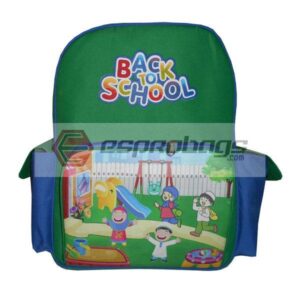 BC-21-Hijau-3 Tas Ransel Sekolah Anak Tas Sekolah Kode BC21 New Hijau