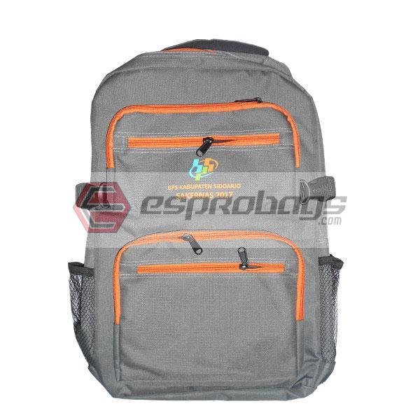 5 Model Tas Custom BPS: Ransel, Seminar & Kerja 3 Foto arsip ransel seri RL-781 dengan penamaan BPS pada Media Library Esprobags
