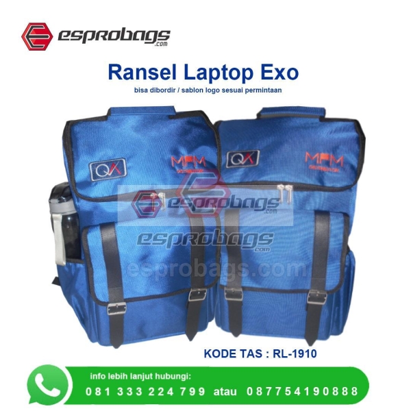 ransel laptop exo kode RL 1910 oke