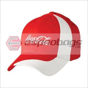 Topi Promosi Coca Cola Bahan Drill Warna Merah