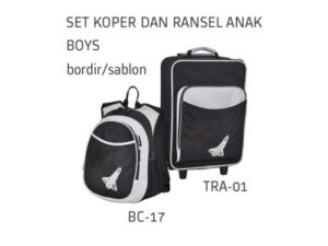 Paket Koper dan Ransel Anak Kode TR30 Set 2