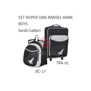 Paket Koper dan Ransel Anak Kode TR30 Set 2