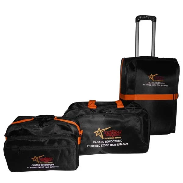 Paket Tas Trolley Haji & Umroh Kode TRS05 2 Paket Tas Trolley Haji & Umroh Kode TRS05