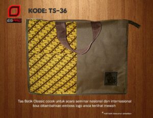 TS-36 Batik Tas Batik Souvenir Kode TS36