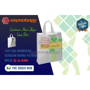 Tas Spunbond Go Green versi Idul Fitri