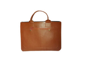 Tas-Kulit-Imitasi-Tan-1 Tas Kerja Kulit Tas Kerja Kantor Kulit Kode MK03