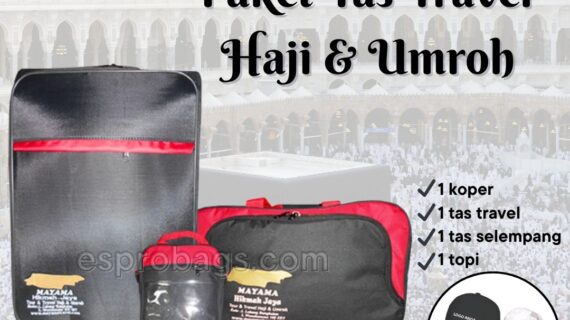 Travel Set Haji & Umroh Tas Trolley Haji dan Umroh Paket Tas Haji & Umroh Kode TRS09