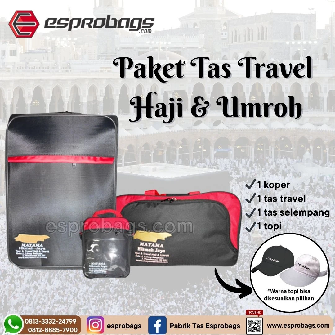 Travel Set Haji & Umroh Tas Trolley Haji dan Umroh Paket Tas Haji & Umroh Kode TRS09 2 Travel Set Haji & Umroh Tas Trolley Haji dan Umroh Paket Tas Haji & Umroh Kode TRS09