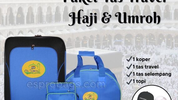 Paket Tas Haji dan Umroh Lengkap Tas Travel Haji & Umroh Kode TRS20