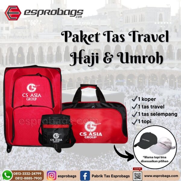 Paket Tas Haji dan Umroh Terbaru Tas Haji & Umroh Tas Travel Haji Kode TRS38