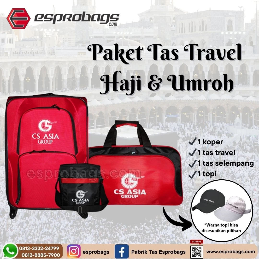 Paket Tas Haji dan Umroh Terbaru Tas Haji & Umroh Tas Travel Haji Kode TRS38 2 Paket Tas Haji dan Umroh Terbaru Tas Haji & Umroh Tas Travel Haji Kode TRS38