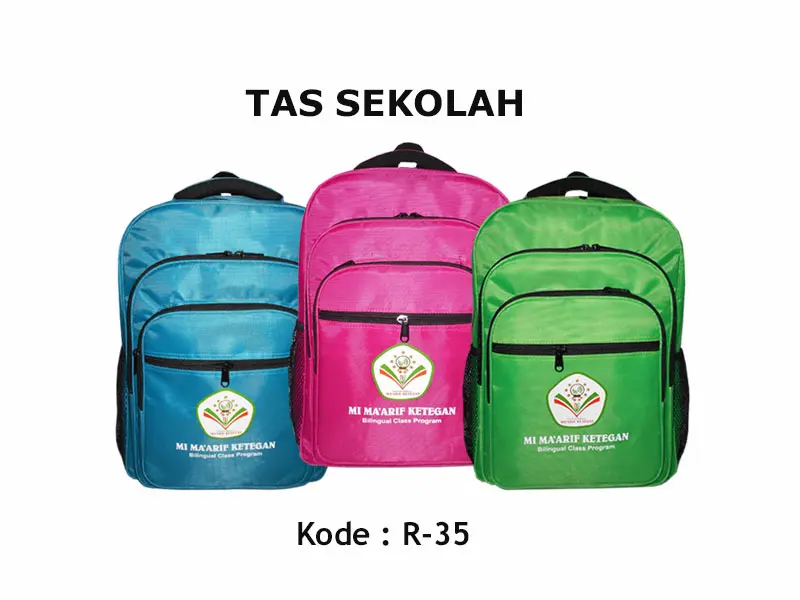 Branding Tas Sekolah Presisi