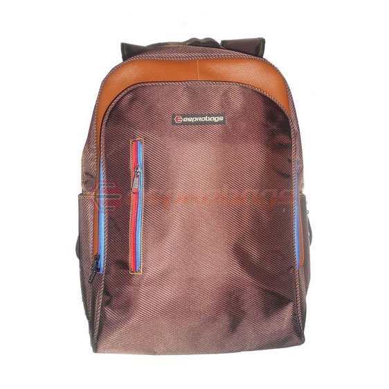 Ransel laptop premium RL-242 REVO warna coklat produksi Esprobags Sidoarjo